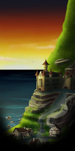 Background panel for collaborative webtoon.